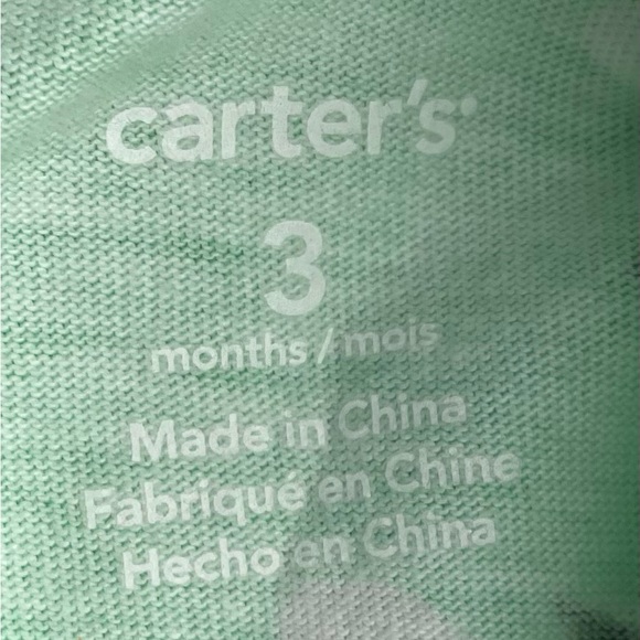 BABY GIRL GREEN FLORAL DRESS | 3 MONTHS - Picture 4 of 6